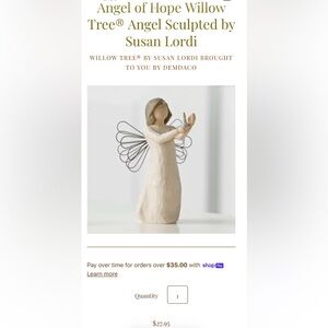 Willow Tree Angel of Hope Figurine